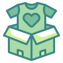 external clothes-donation-world-humanitarian-day-wanicon-two-tone-wanicon icon