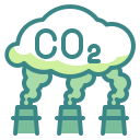external co2-ecology-environment-wanicon-two-tone-wanicon icon