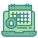 external computer-calendar-and-dates-wanicon-two-tone-wanicon icon