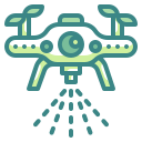 external drone-farming-and-agriculture-wanicon-two-tone-wanicon icon