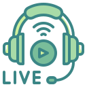 external headphone-live-and-streaming-wanicon-two-tone-wanicon icon