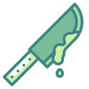 external knife-halloween-wanicon-two-tone-wanicon icon