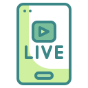 external live-live-and-streaming-wanicon-two-tone-wanicon-1 icon