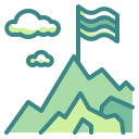 external mountain-adventure-wanicon-two-tone-wanicon icon