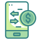 external transfer-money-exchange-wanicon-two-tone-wanicon icon