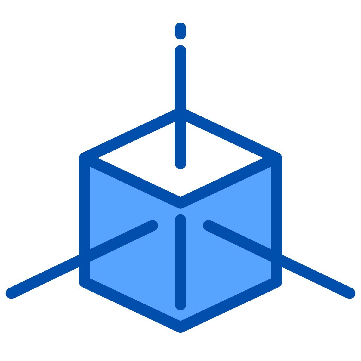 3d cube icon