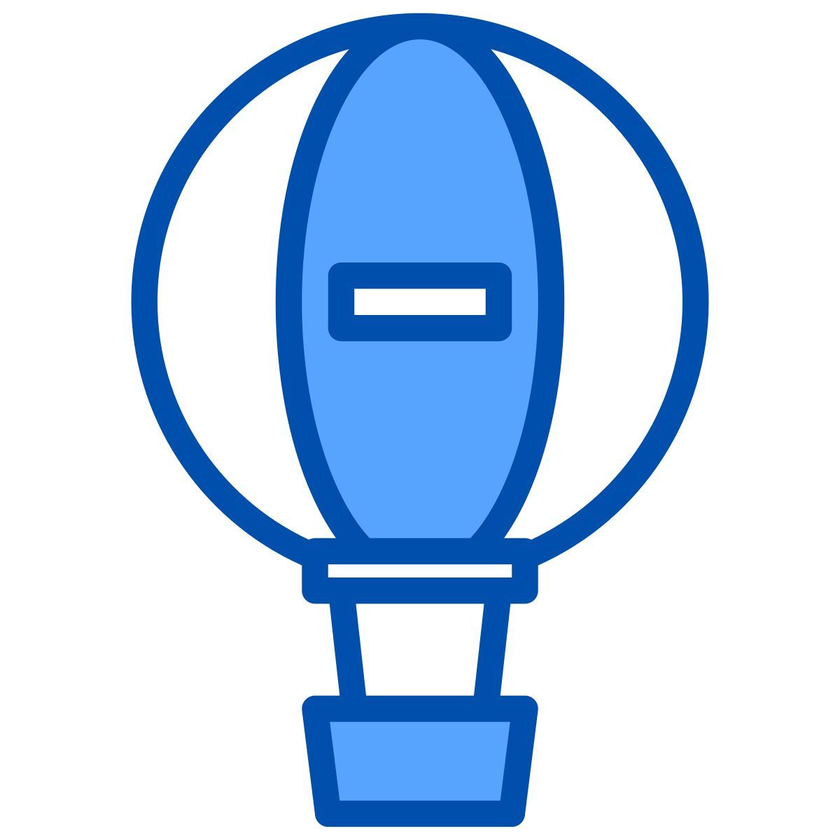 hot air balloon icon