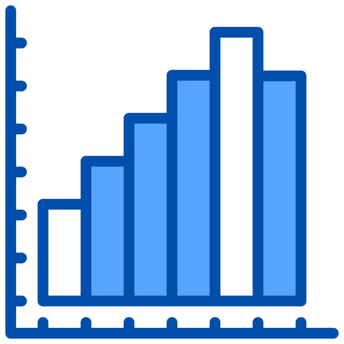 gráfico de barras icon