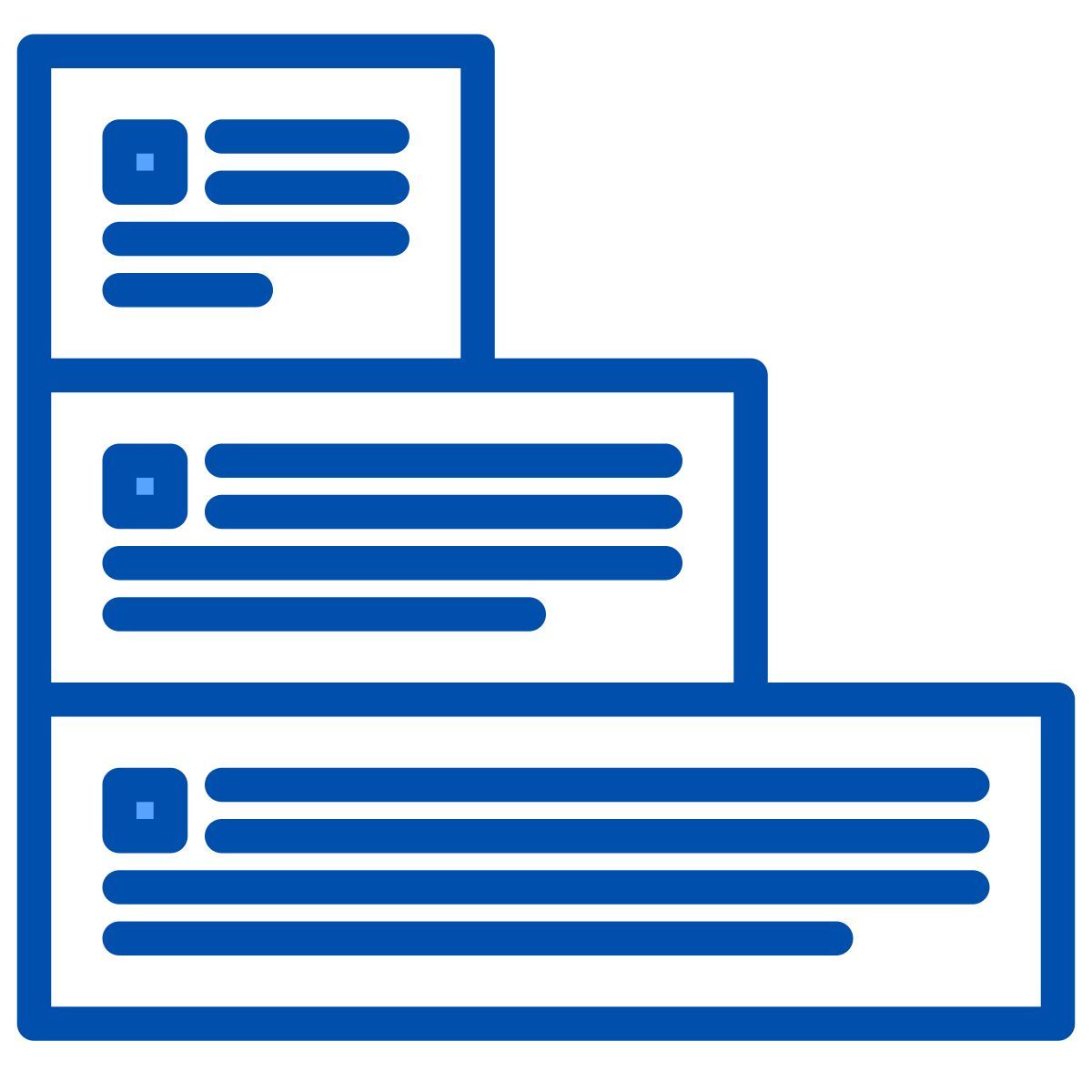bar chart icon