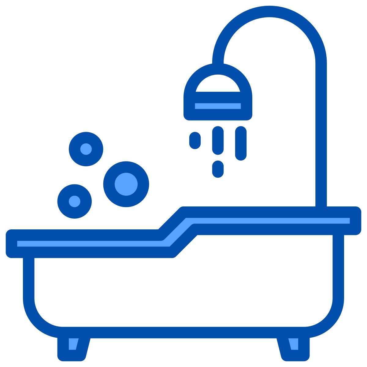 淋浴间和浴缸 icon