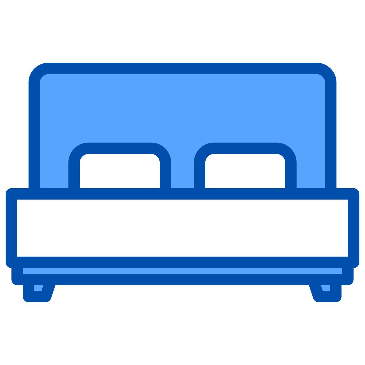 double bed icon