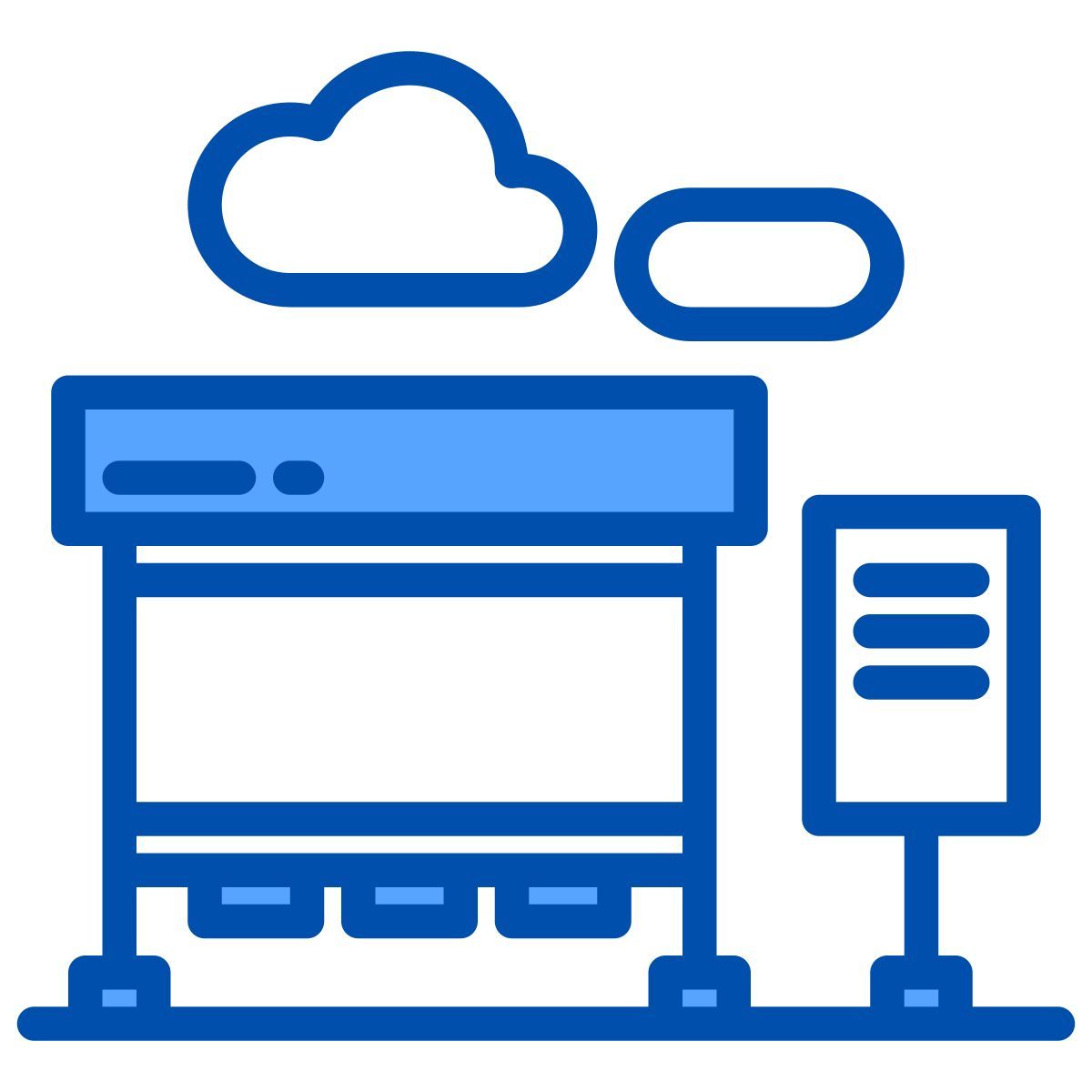 bus stop icon