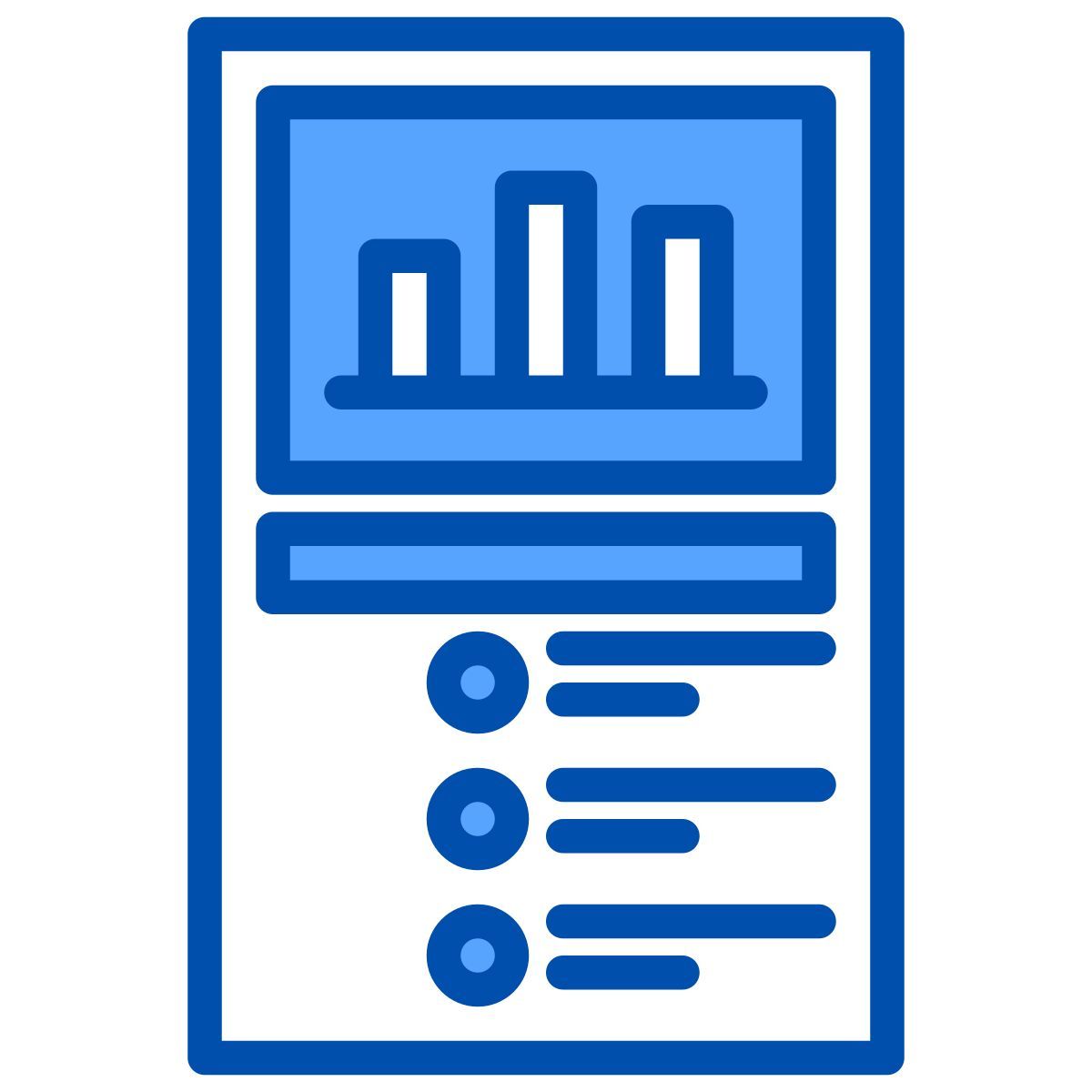 business report icon