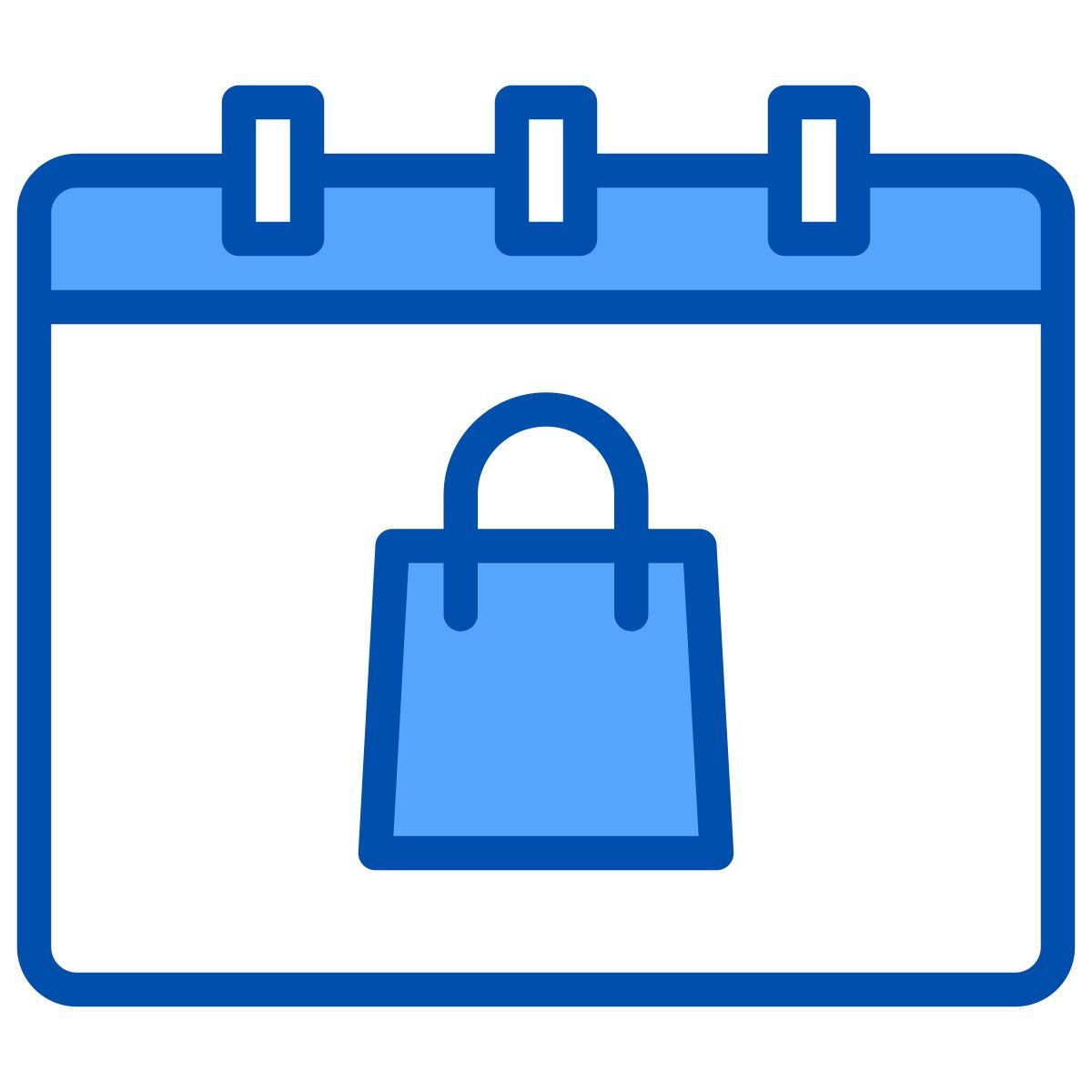 shopping day icon
