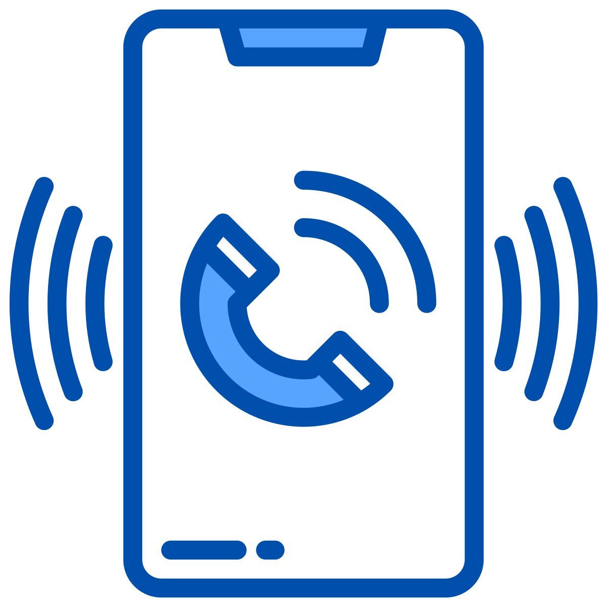 telefon getrennt icon