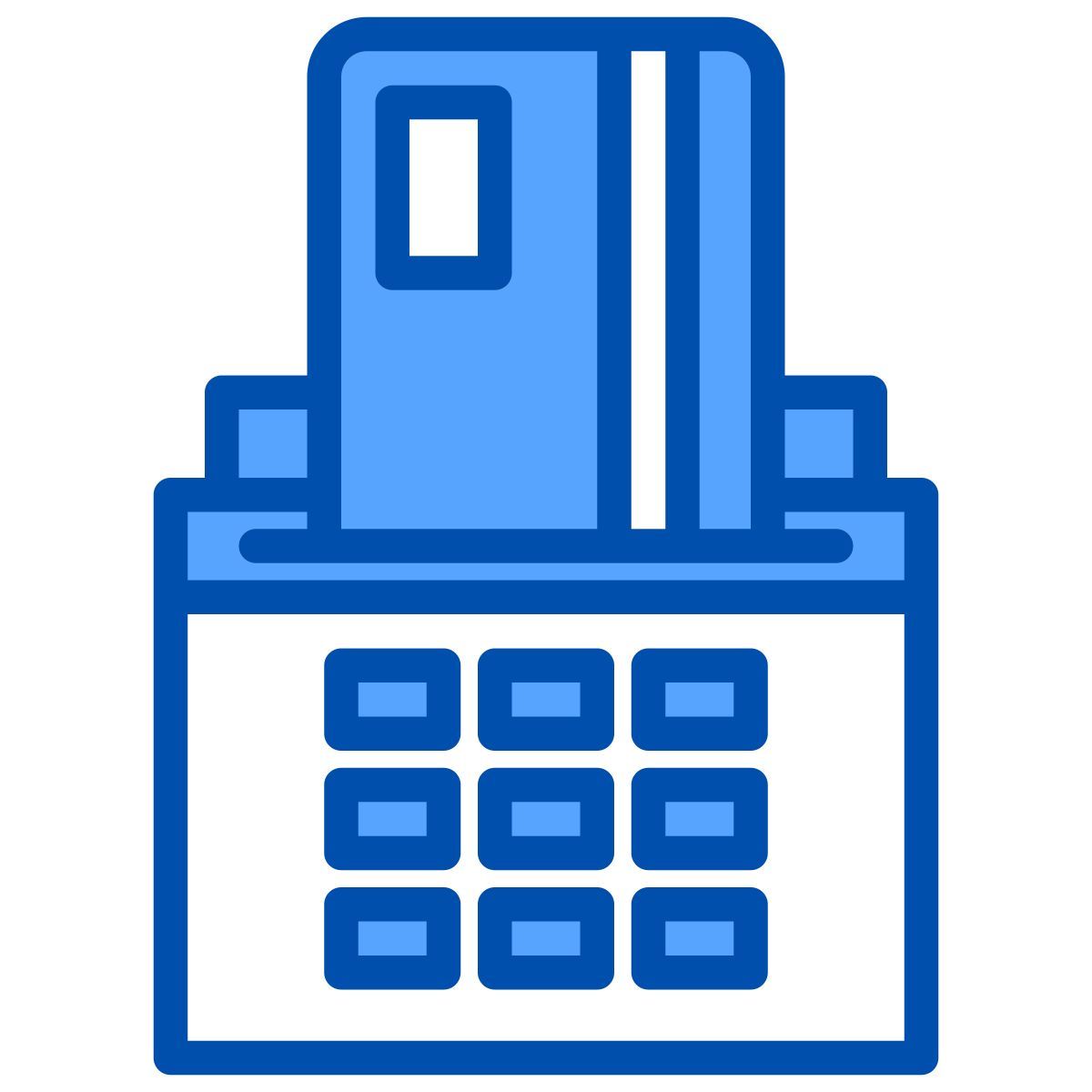 carte en cours d'utilisation icon