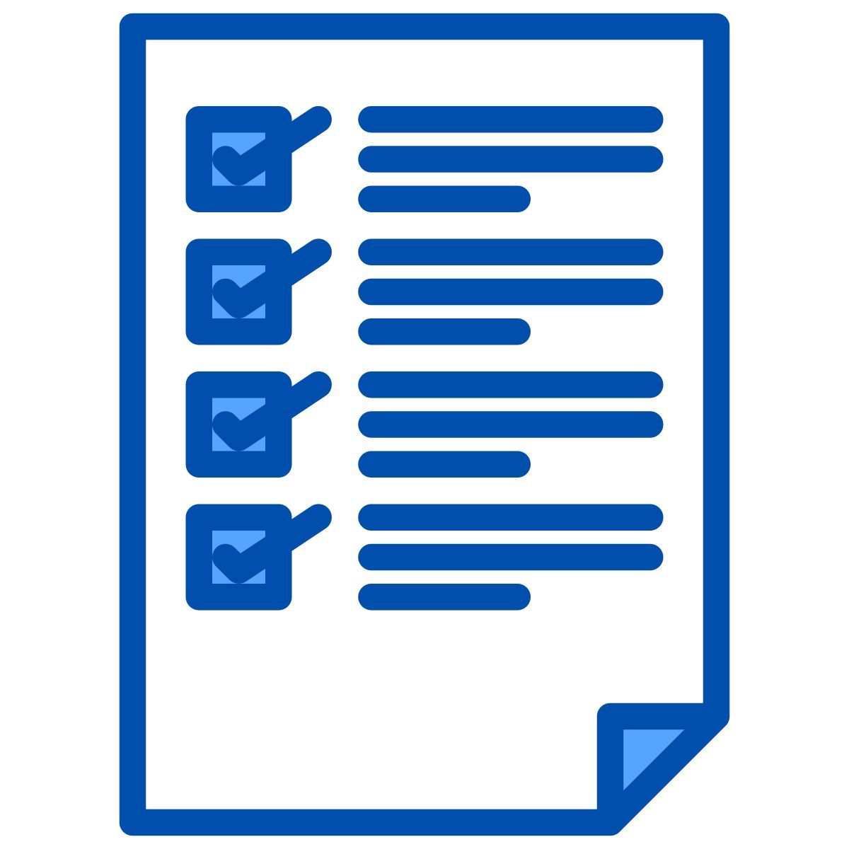 lista de verificação icon