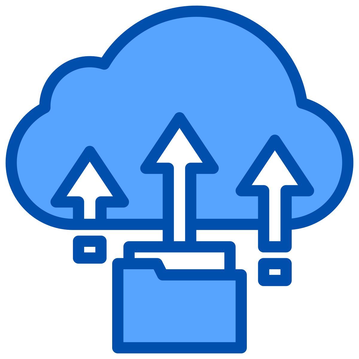 cloud data icon