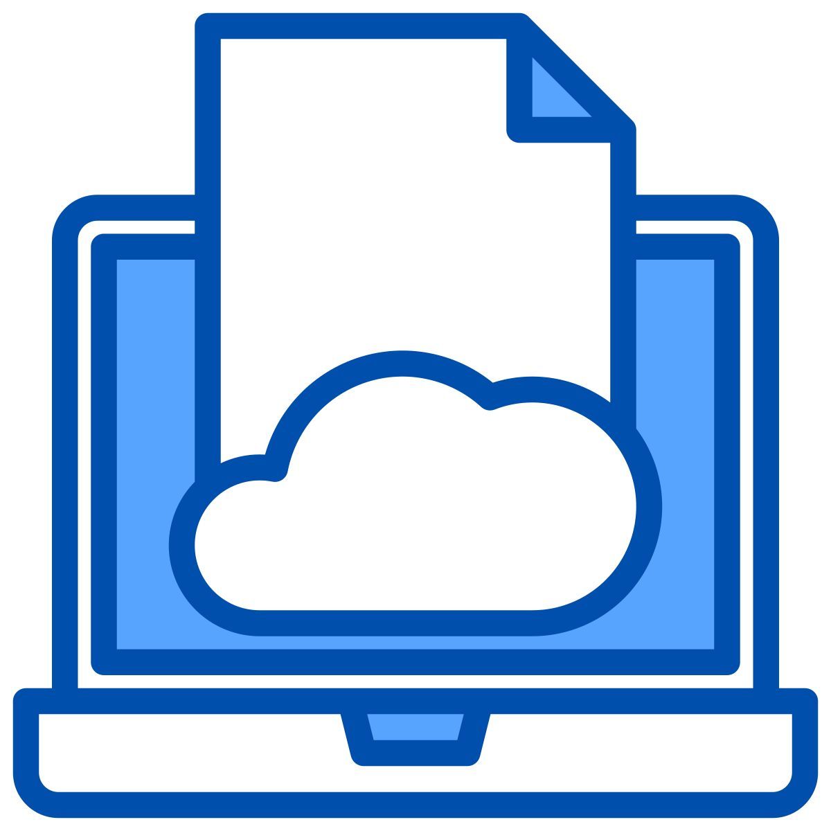 cloud data icon