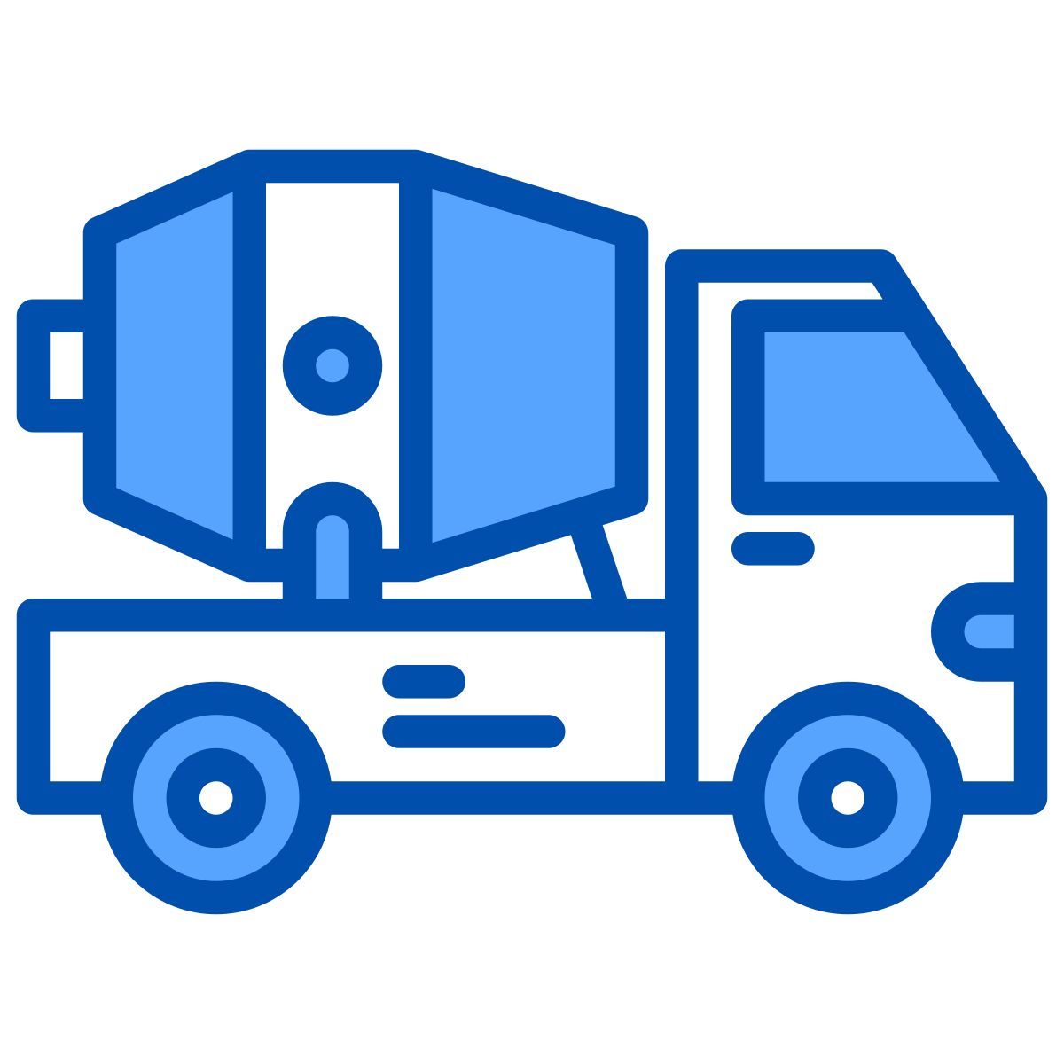 concrete mixer icon