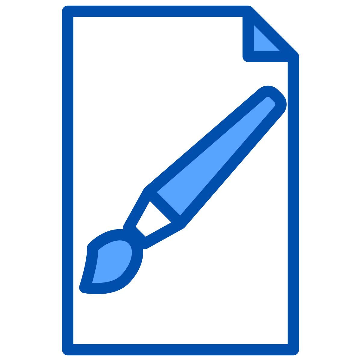 digital painting icon