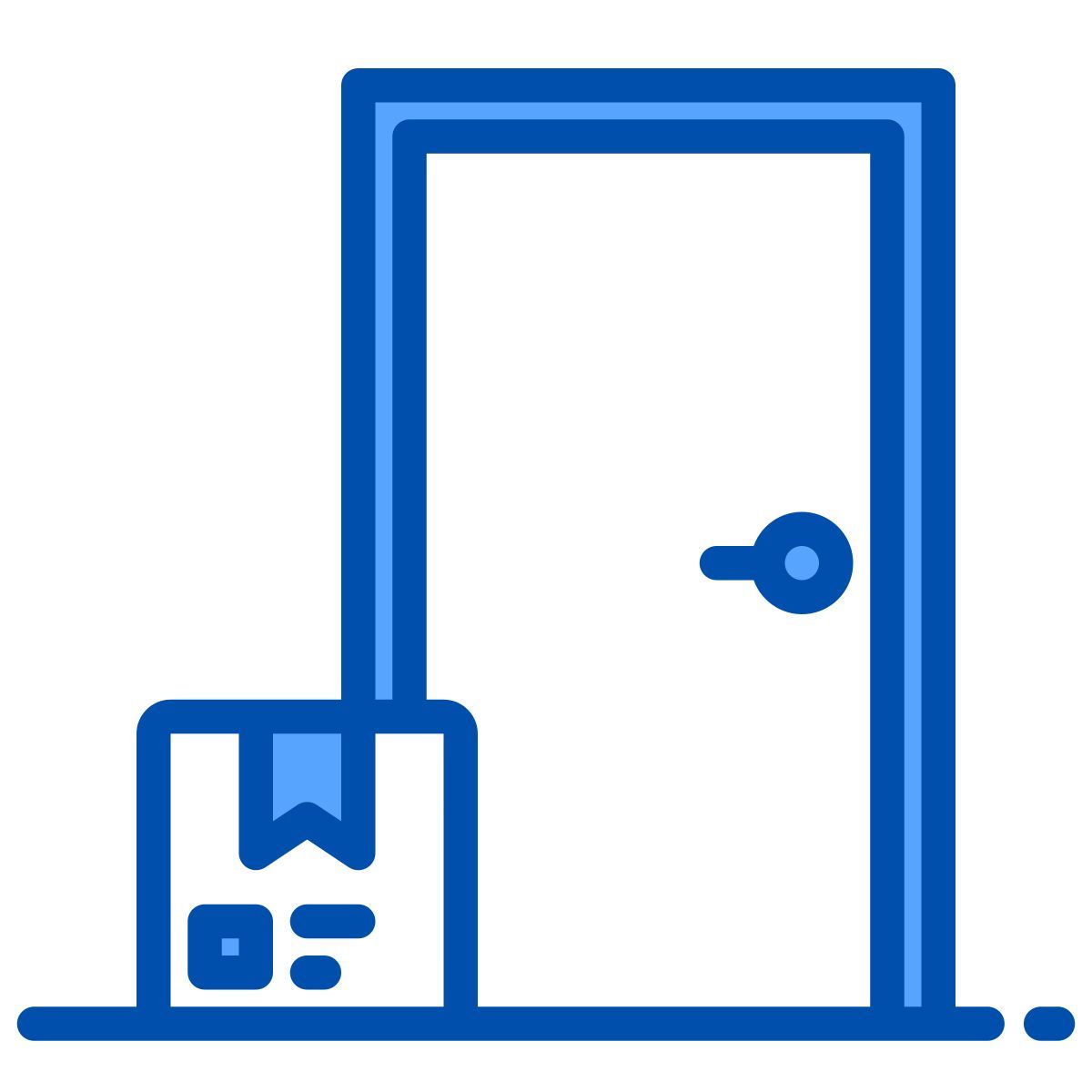 door to door delivery icon