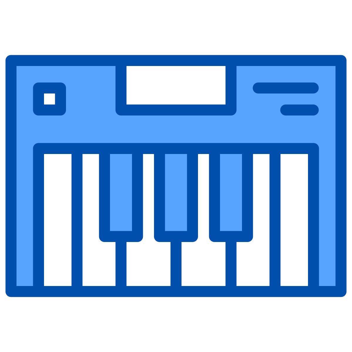 electric piano icon