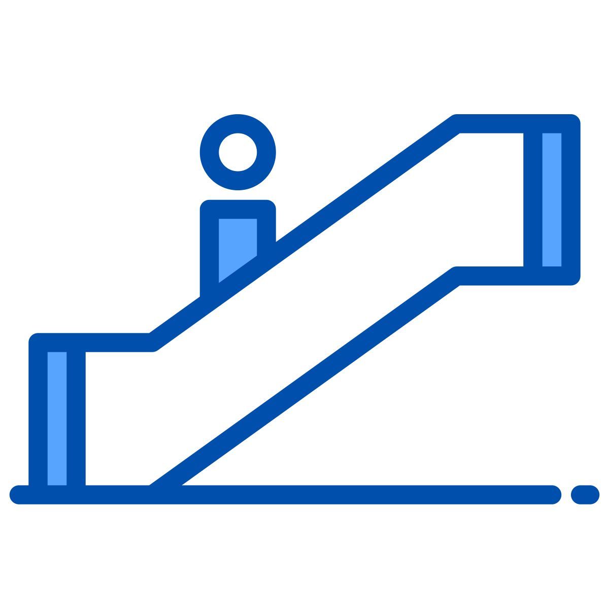 escalera mecánica icon