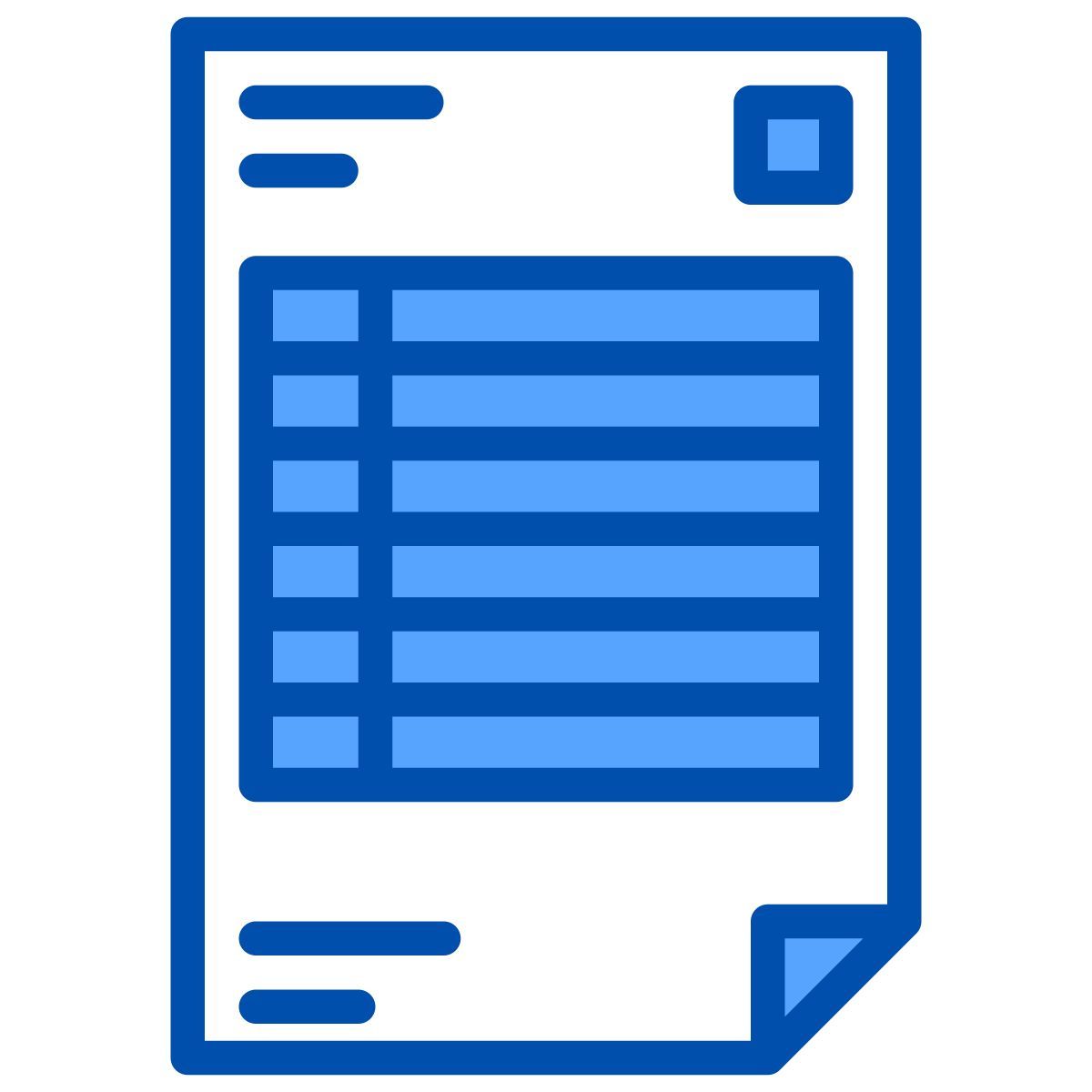 spreadsheet icon