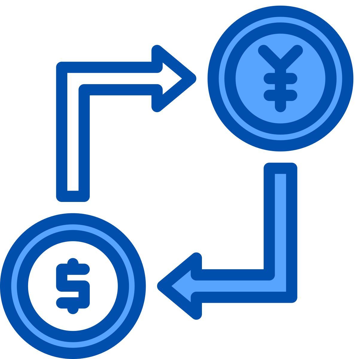 transfert entre utilisateurs icon