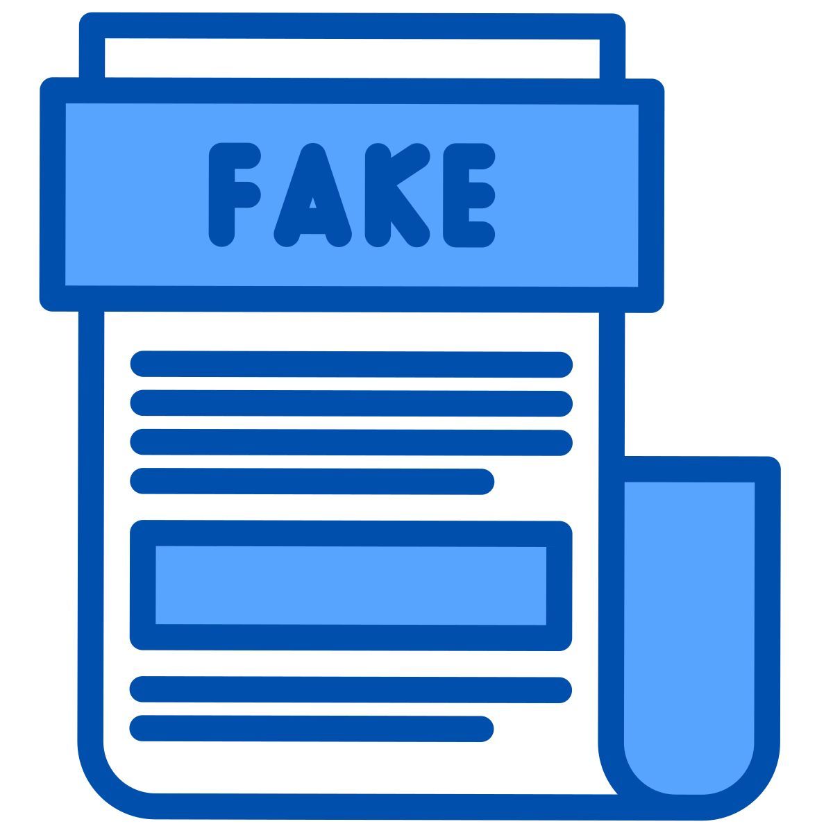gefälschte nachrichten icon