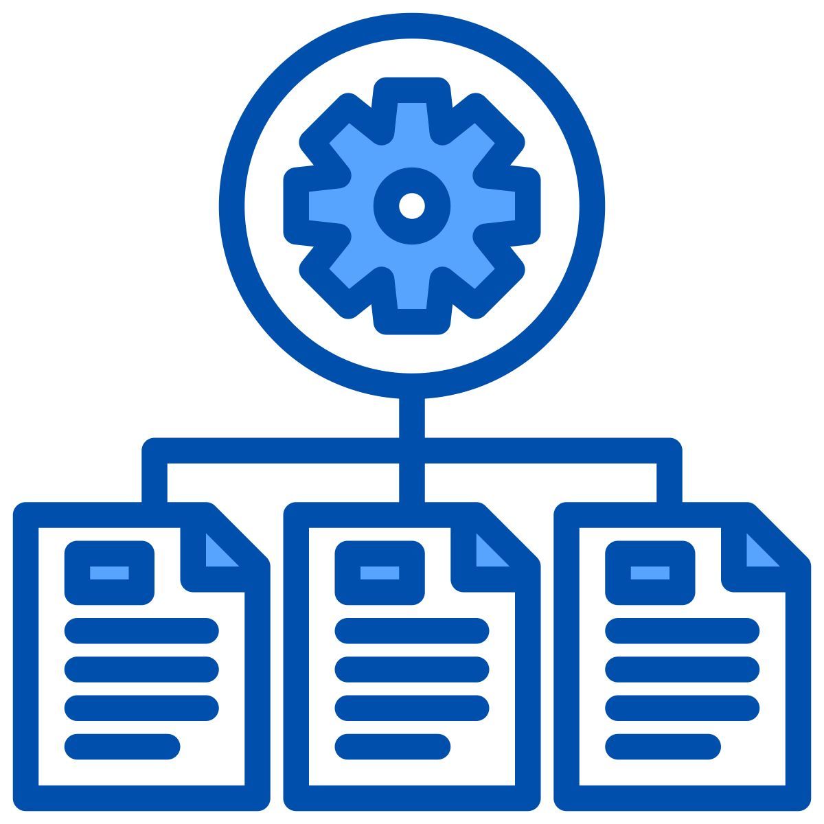 gestione dei file icon