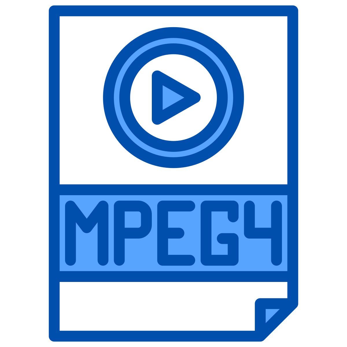 mpeg4 icon