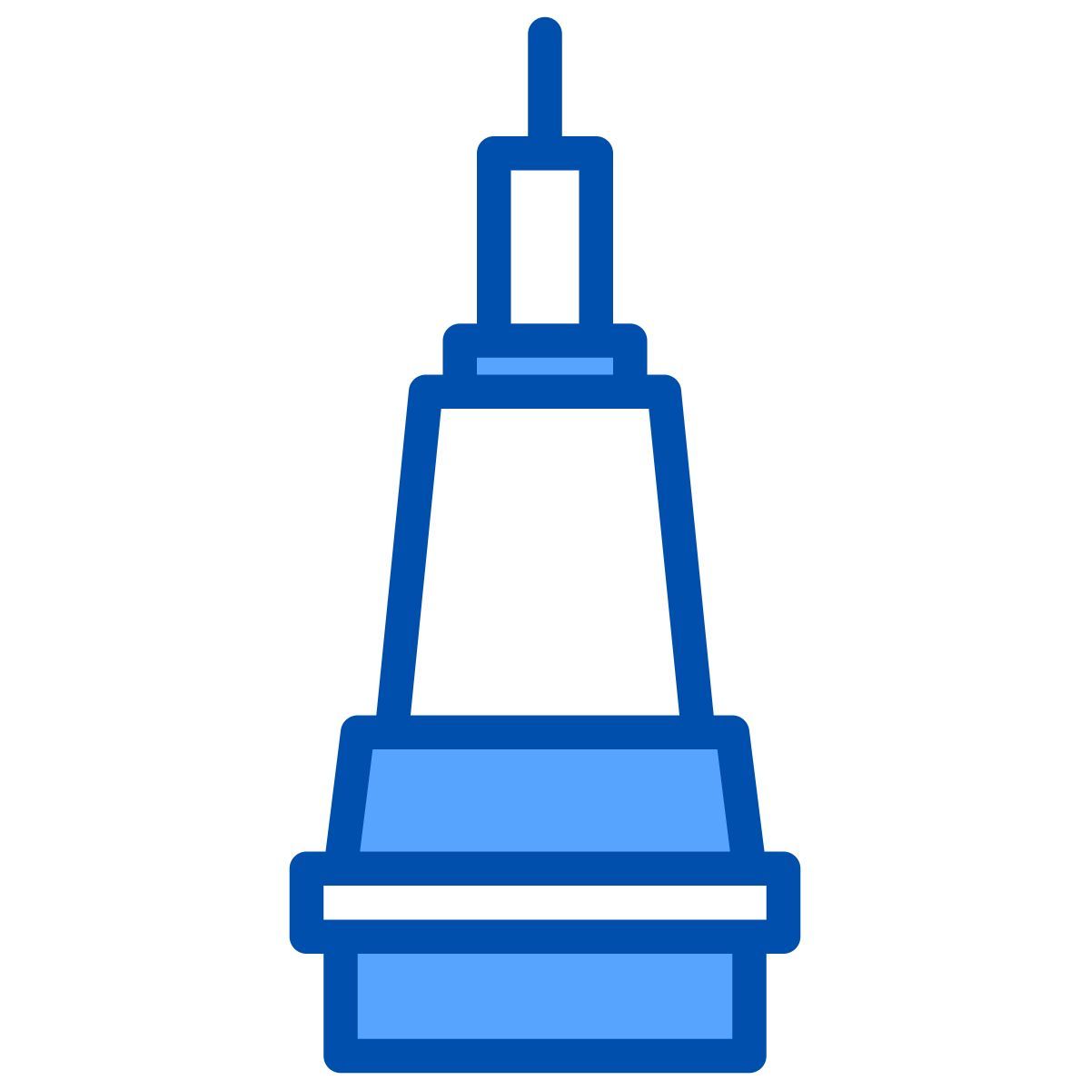 penna a punta fine icon