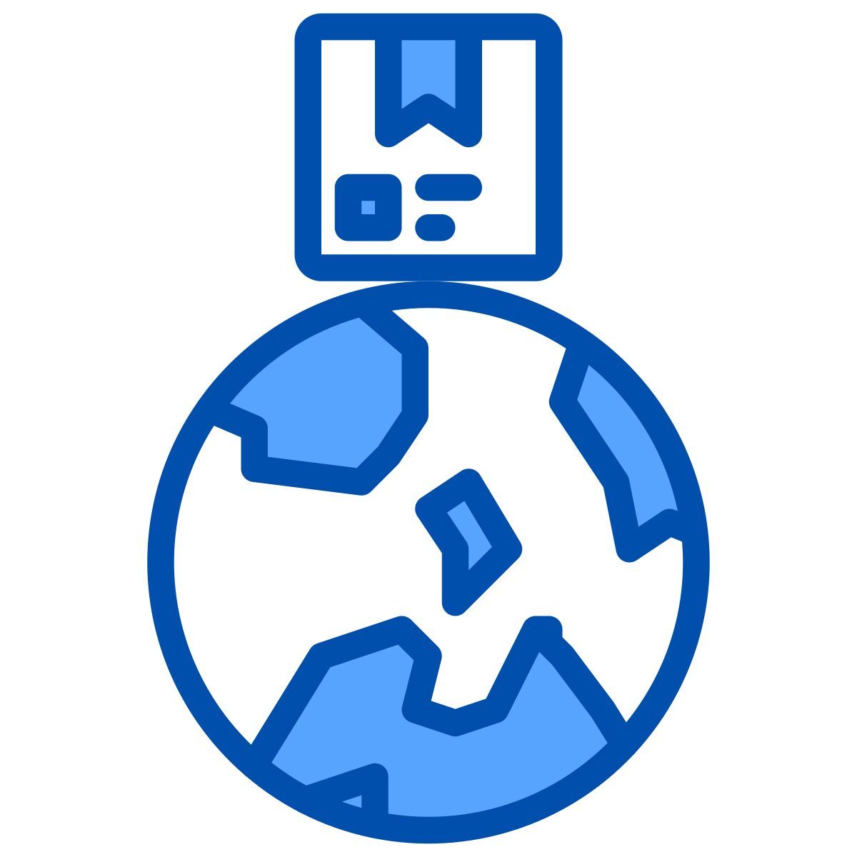 global distribution icon