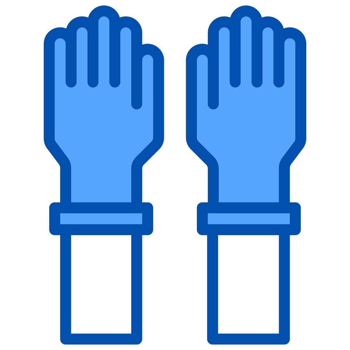 rubber gloves icon