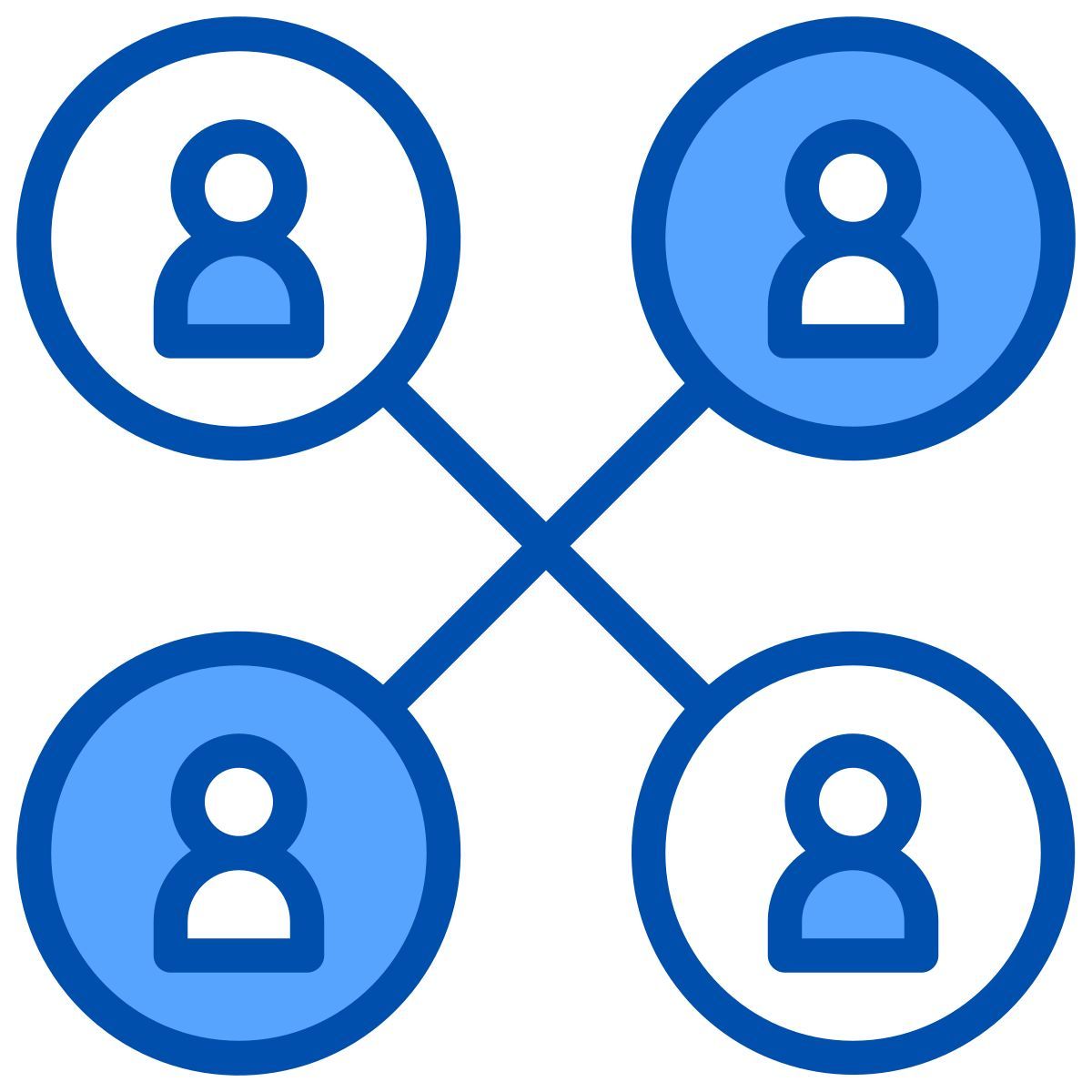 选择的集团前景 icon