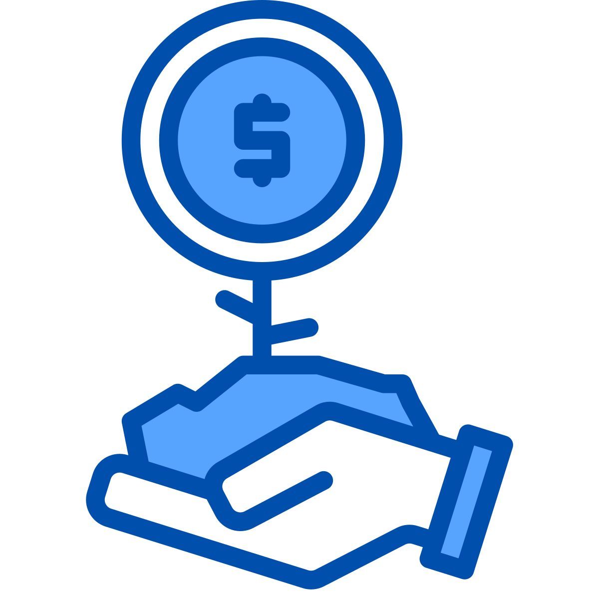 financial growth icon