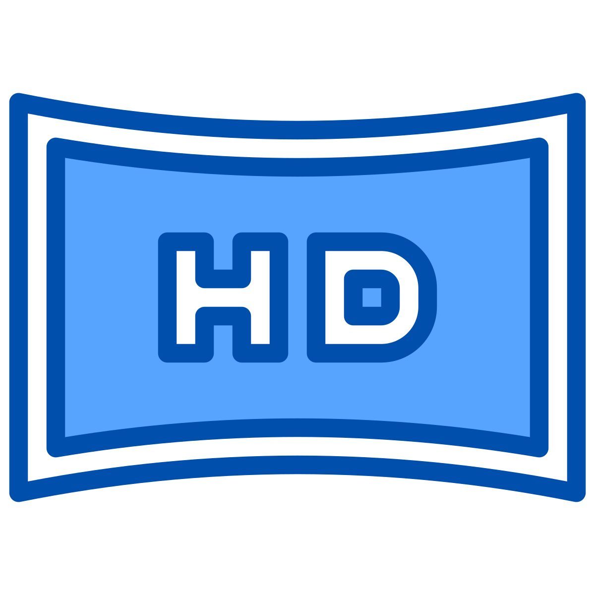 high definition icon