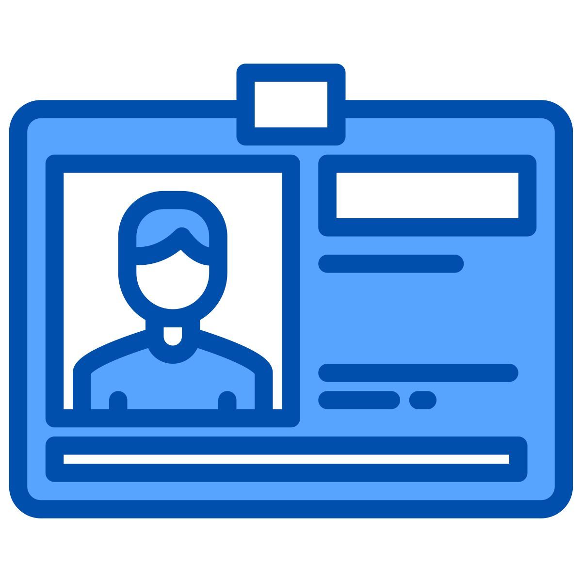 comunicação cartão de identificação externa xnimrodx blue xnimrodx icon