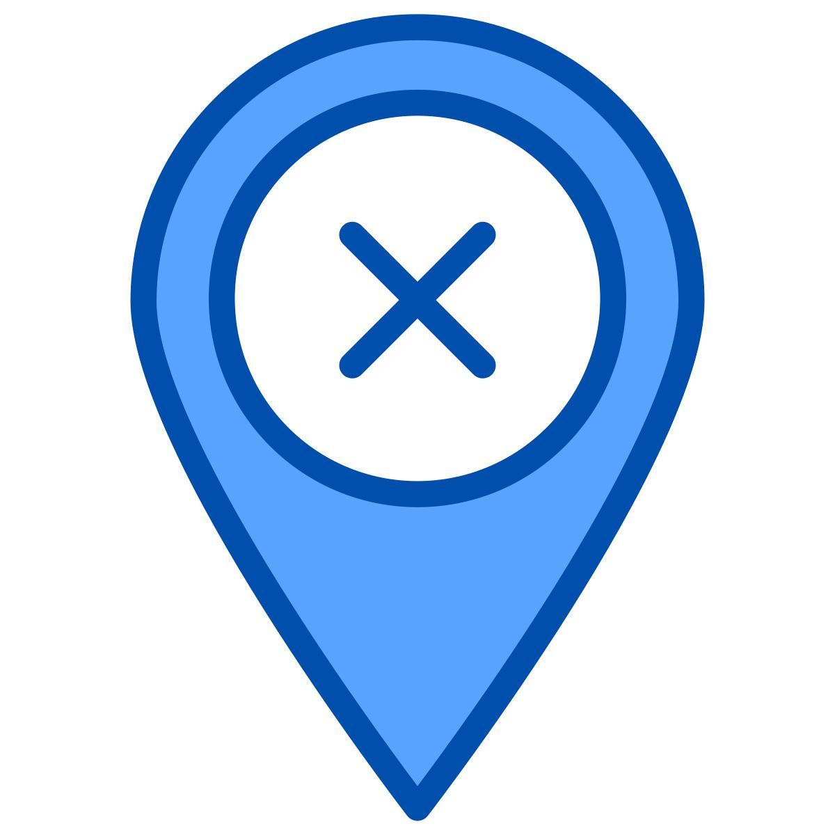 wrong location icon