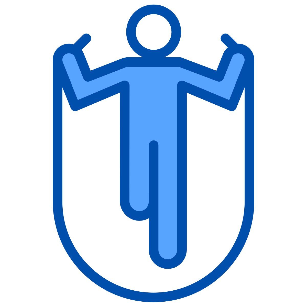 jumping rope icon
