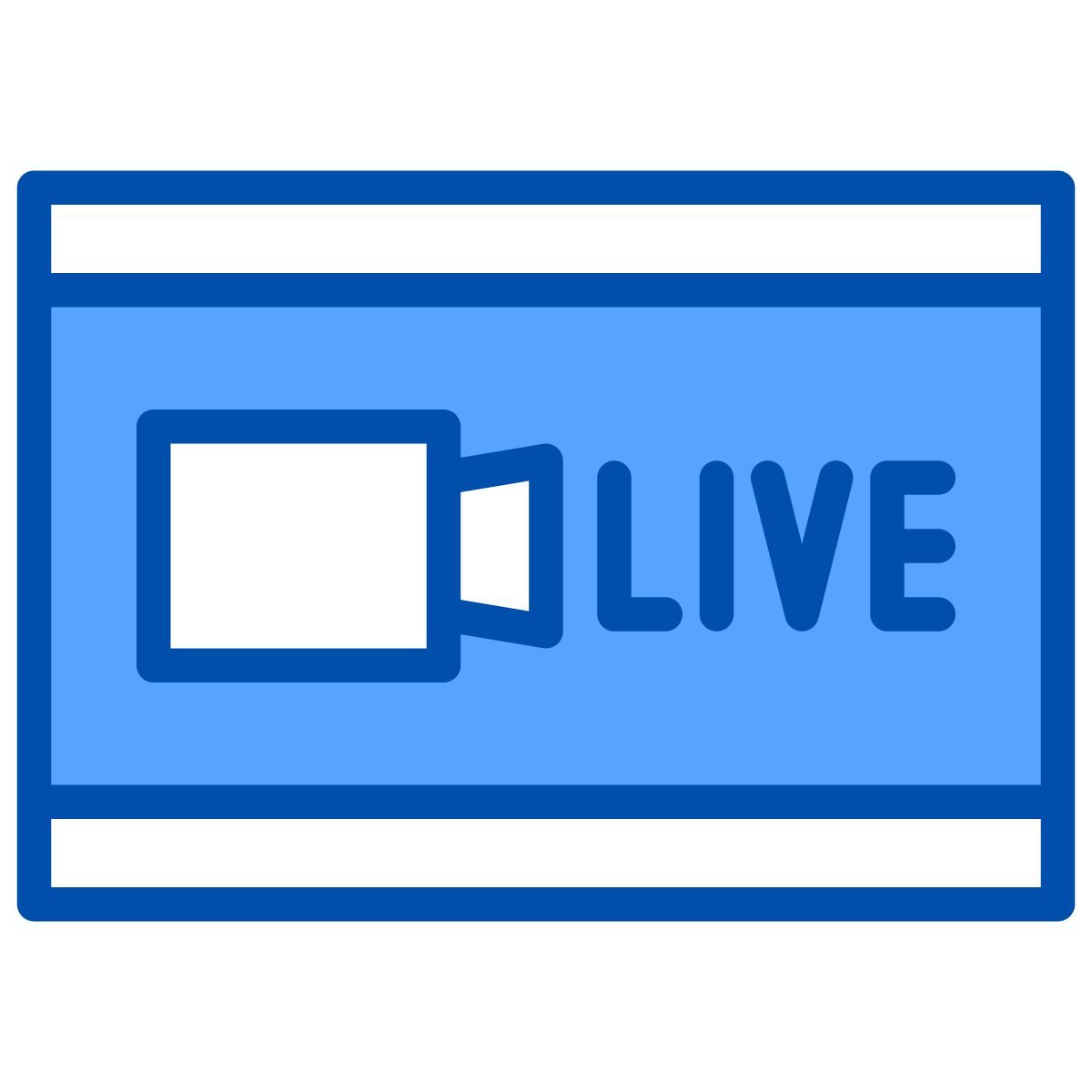 live streaming icon