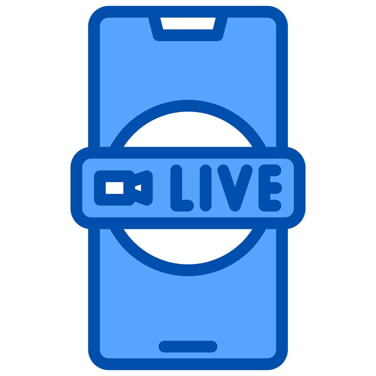 live streaming icon