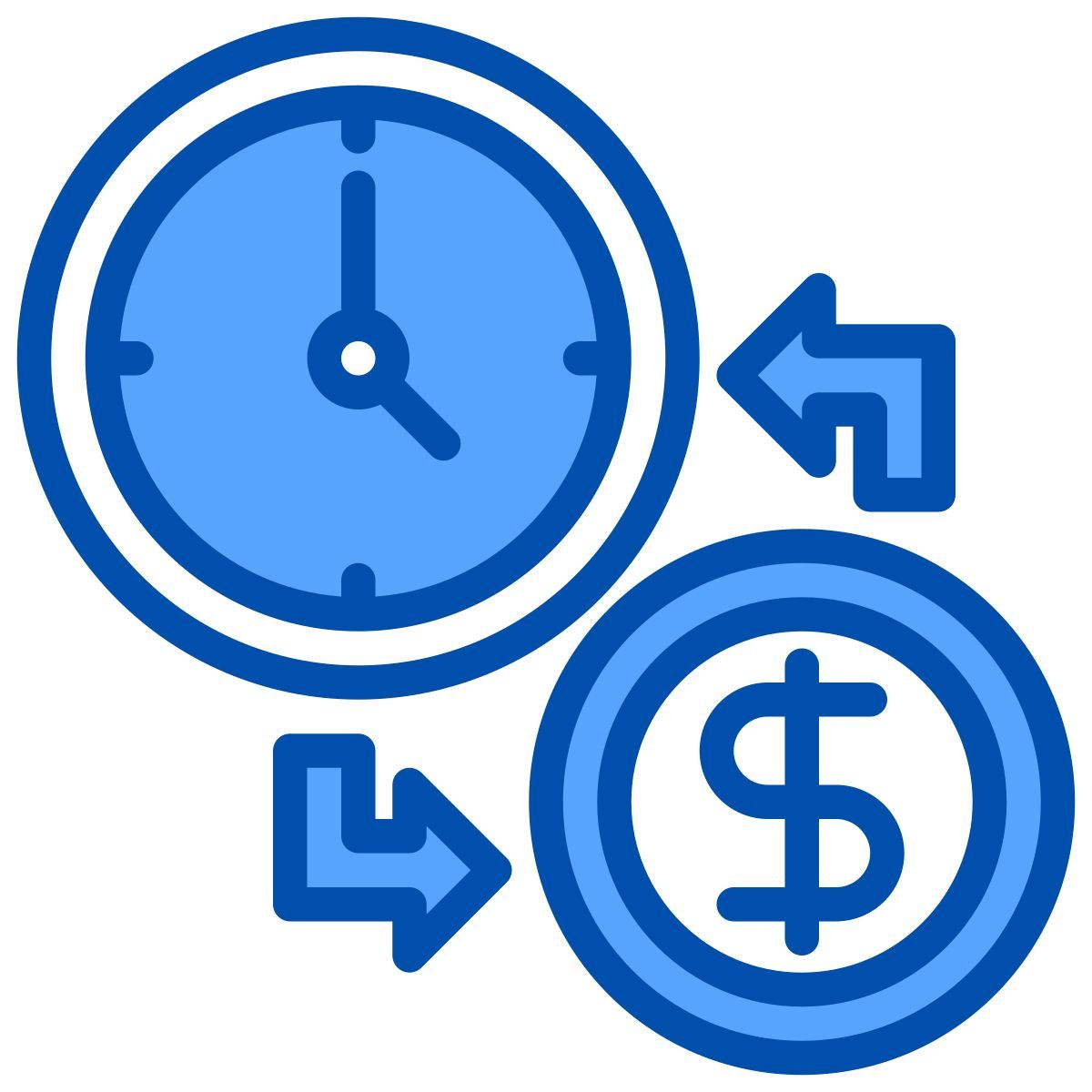 time is money icon