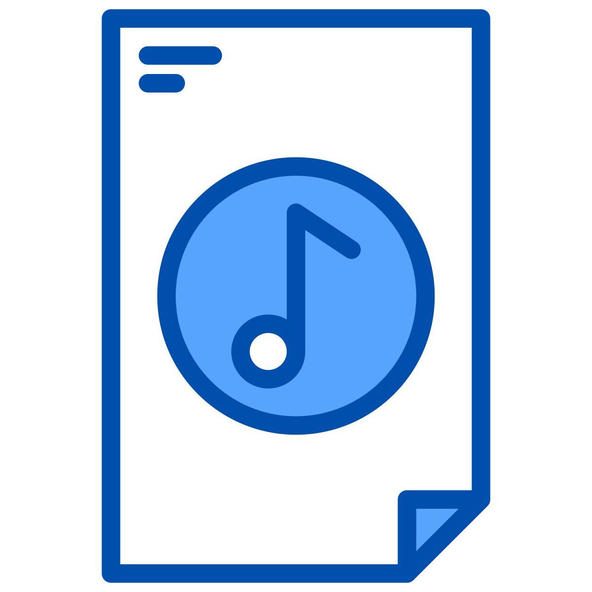 music file icon
