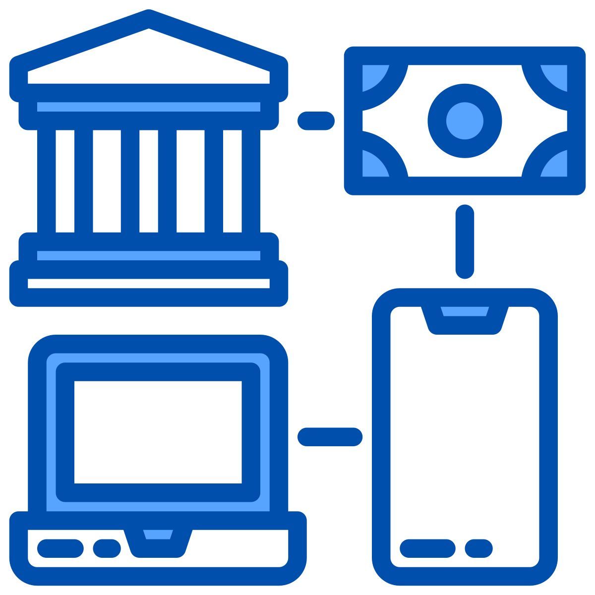 banking online esterno internet delle cose xnimrodx blu xnimrodx icon