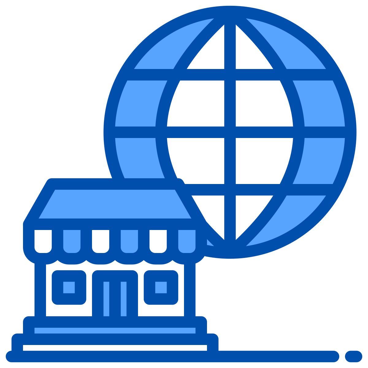 global shopping icon