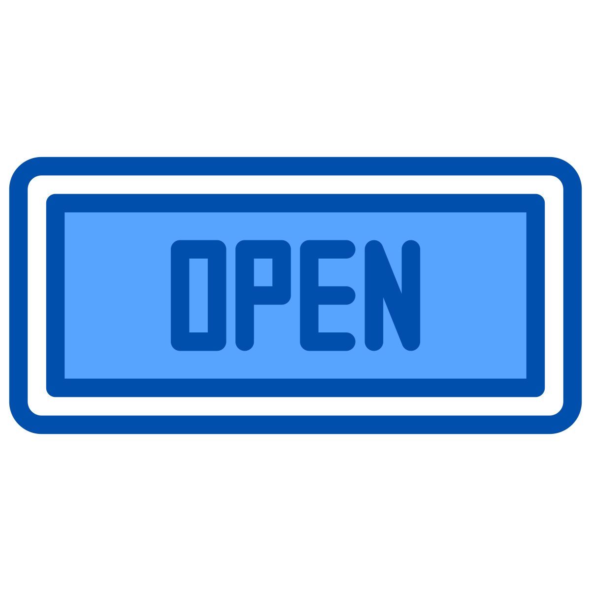 open icon