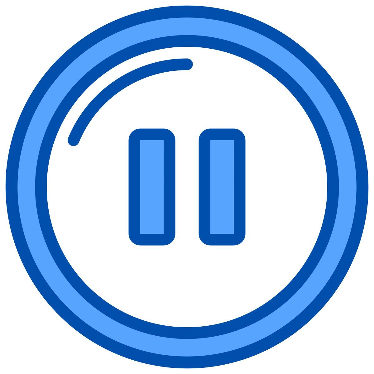 pause button icon